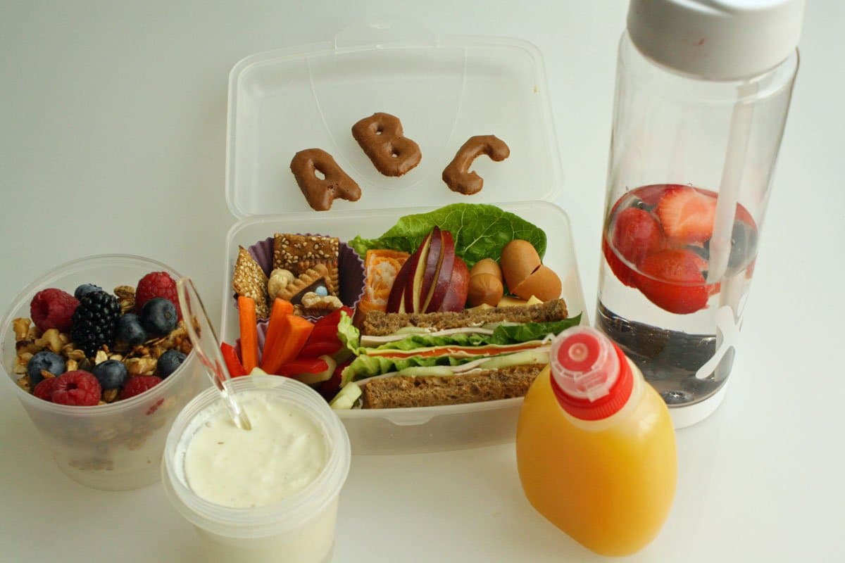 Ideen für Lunchbox. Pausenbrot kreativ