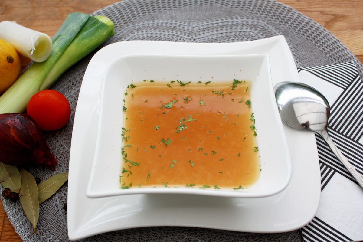 Basen Suppe selbstgemacht- detox